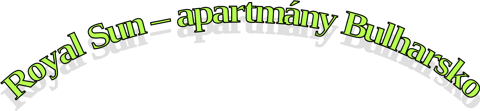 Apartmány - Bulharsko